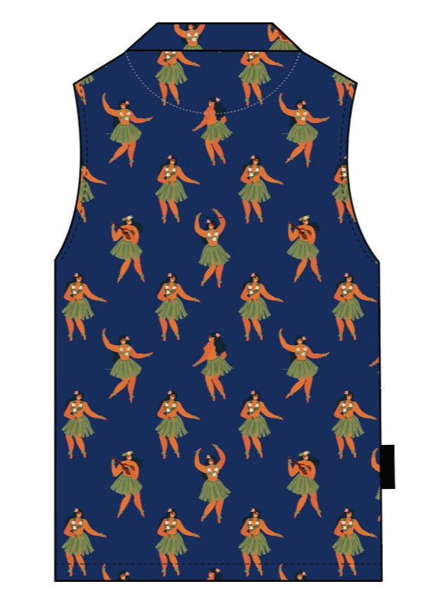 Hula Girl - Girls Vest