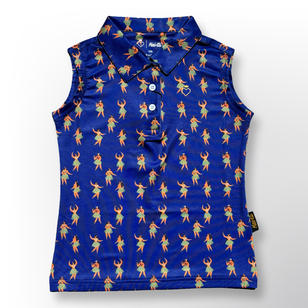 Hula Girl - Girls Vest